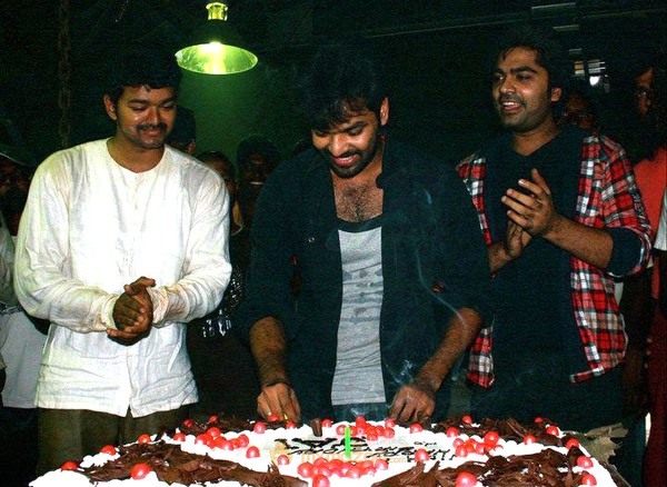 Vijay & Simbu Celebrating Jai Birthday Party