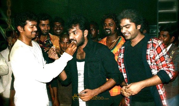 Vijay & Simbu Celebrating Jai Birthday Party