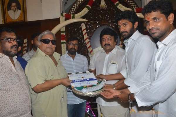 Vikram Prabhu New Movie Launch Stills