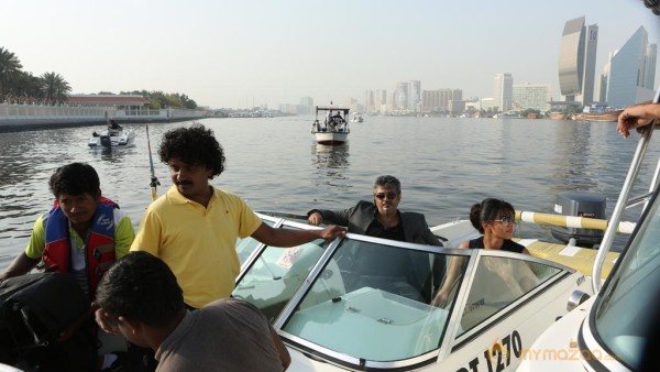 Arrambam Movie Working Stills 