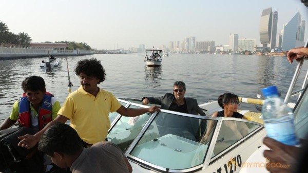 Arrambam Movie Working Stills 