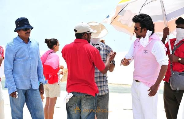 Endhiran Shoothing Spot and Movie Stills