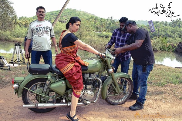 Jyothi Lakshmi Movie Working Stills