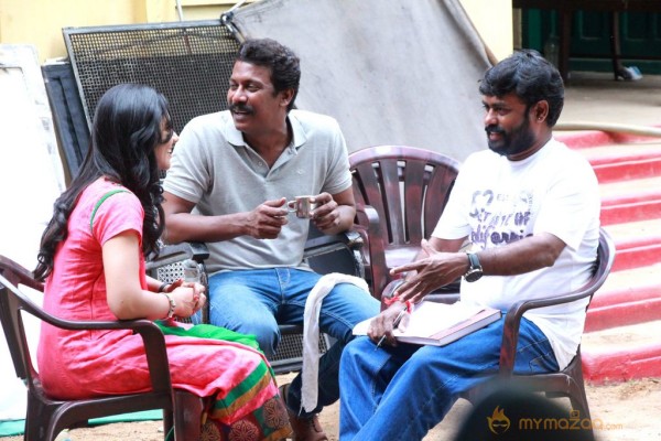 Kaaval movie working stills