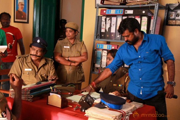 Kaaval movie working stills