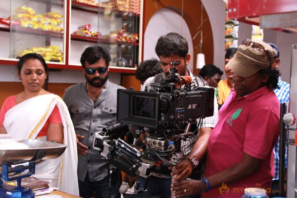 Kaaval movie working stills