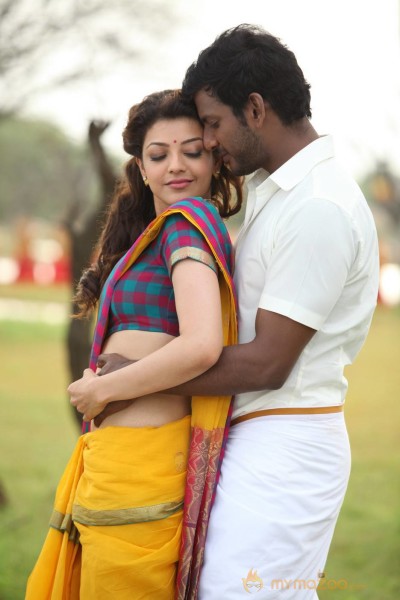 Kajal Agarwal Paayum Puli Tamil Movie Stills