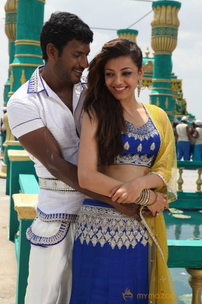 Kajal in Paayum Puli Tamil Movie Stills