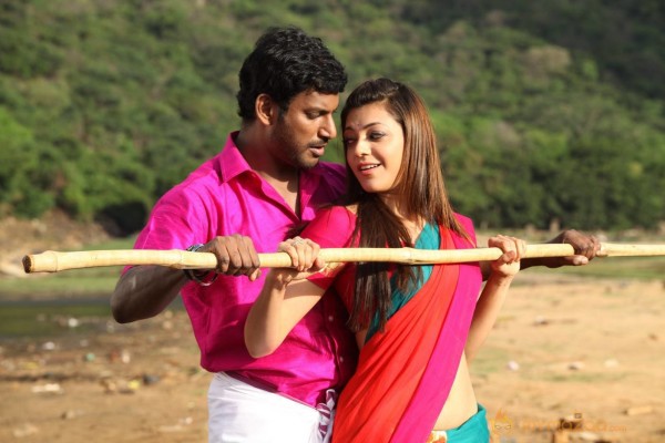 Kajal in Paayum Puli Tamil Movie Stills