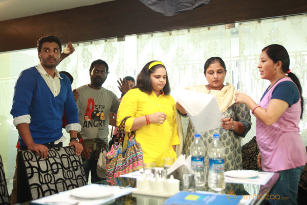 Malini 22 Palayamkottai Movie Working Stills 