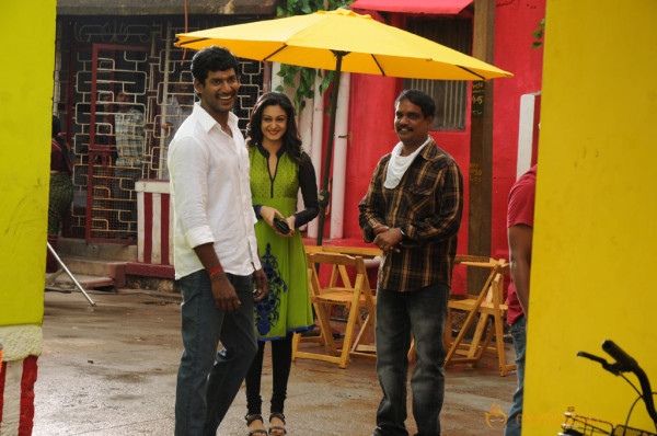 Pattathu Yaanai Movie Onlocation Stills 