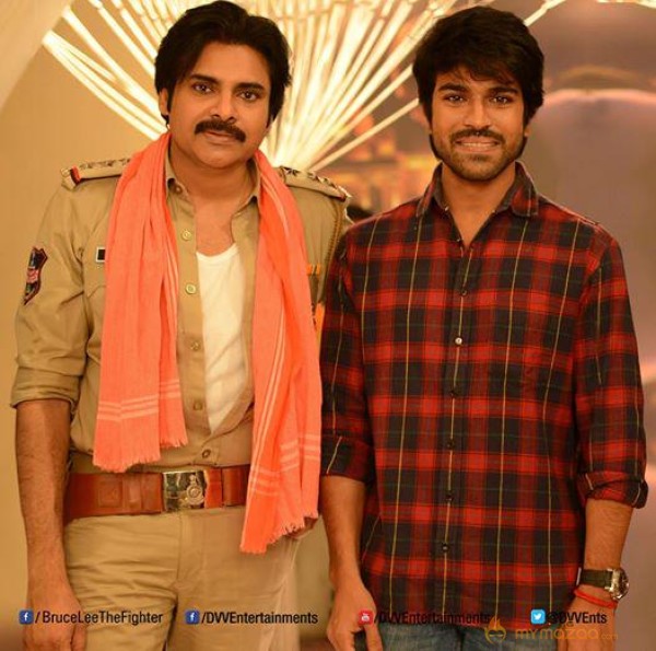 Pawan Kalyan congratulates Ram Charan? on Bruce Lee? success Photos