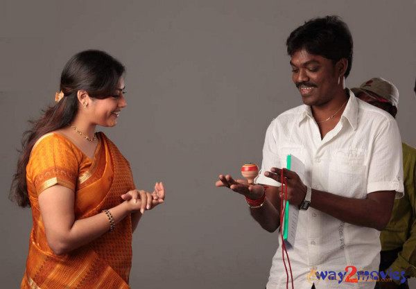 Thambikkottai On Set  