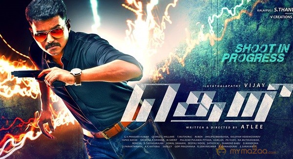 Theri movie first look photos