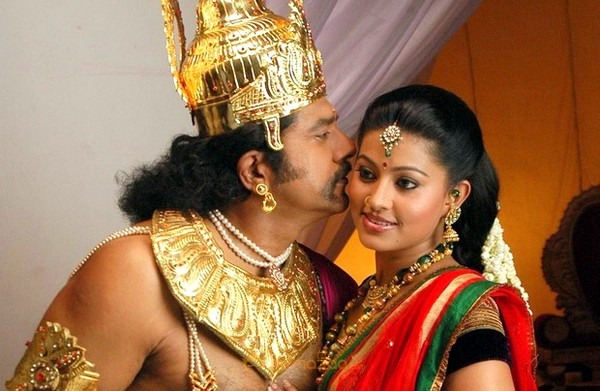 Sarathkumar Sneha in Vidiyal Movie Stills