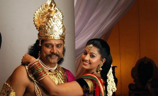 Sarathkumar Sneha in Vidiyal Movie Stills