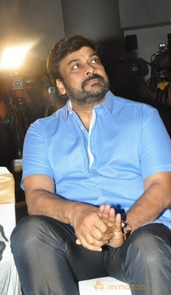 Chiranjeevi at Film Industry Workers Felicitaion