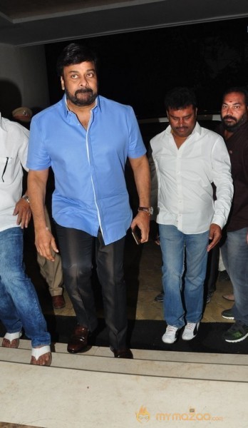 Chiranjeevi at Film Industry Workers Felicitaion