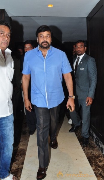 Chiranjeevi at Film Industry Workers Felicitaion