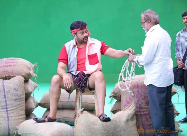 Chiranjeevi New Movie Promo Stills