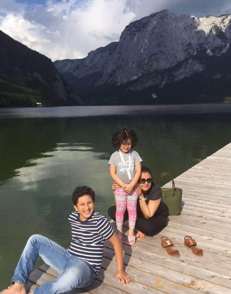 Mahesh Babu Family Holiday Tour Photos