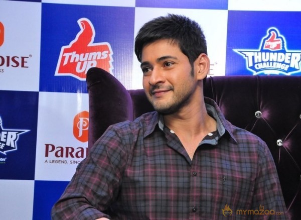 Mahesh Babu Felicitates Thums Up Thunder Challenge 