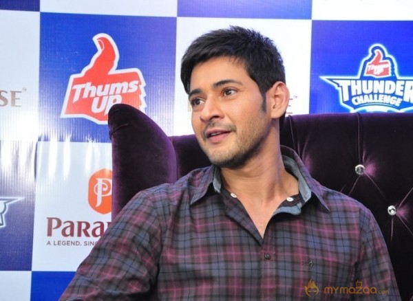 Mahesh Babu Felicitates Thums Up Thunder Challenge 