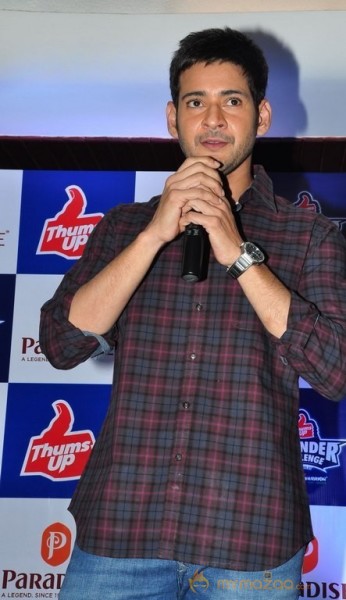 Mahesh Babu Felicitates Thums Up Thunder Challenge 