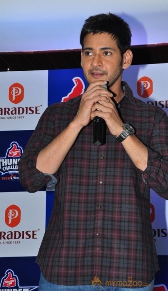 Mahesh Babu Felicitates Thums Up Thunder Challenge 