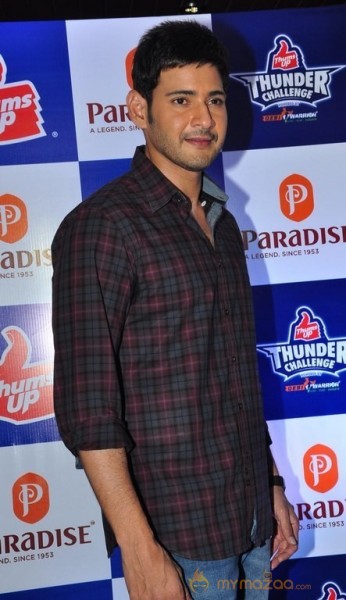 Mahesh Babu Felicitates Thums Up Thunder Challenge 