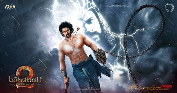 Prabhas First Look From Baahubali 2