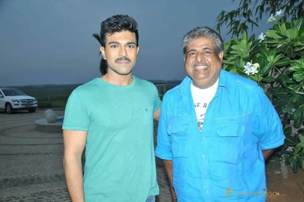 Ram Charan With Fans Latest Photos From The sets of 'Dhruva'