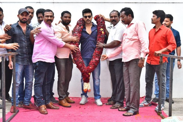 Ramcharan Latest Stills With Fans