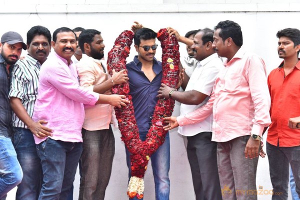 Ramcharan Latest Stills With Fans