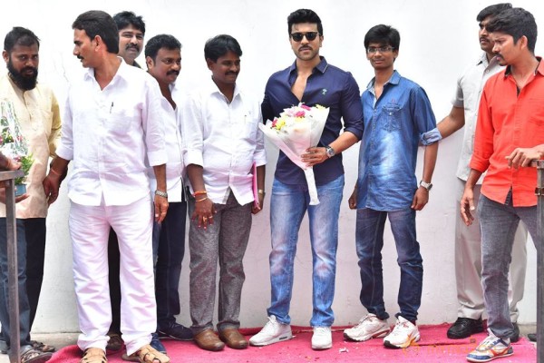 Ramcharan Latest Stills With Fans