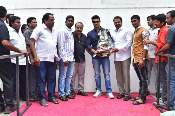 Ramcharan Latest Stills With Fans