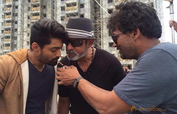 Working Still: Jagapathi Babu, Kalyan Ram, Puri Jagannath movie Latest pic