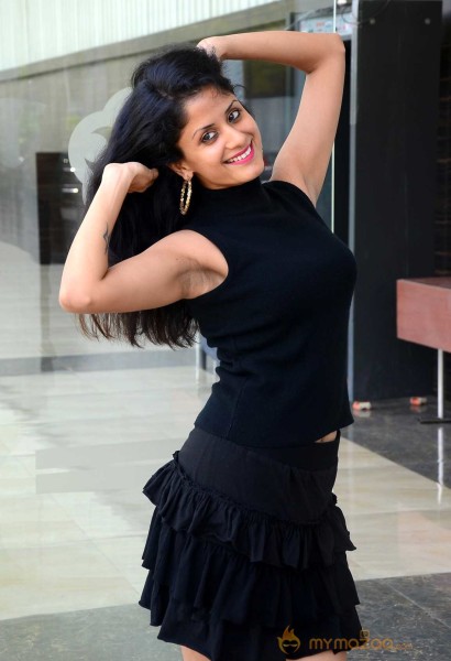  Anukriti Govind Sharma Beautiful Photoshoot In Black Dress 