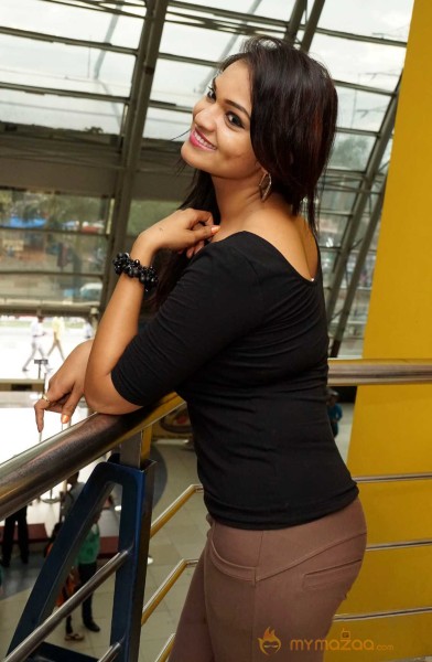  Ashwini Beautiful Black Skirt Stills 