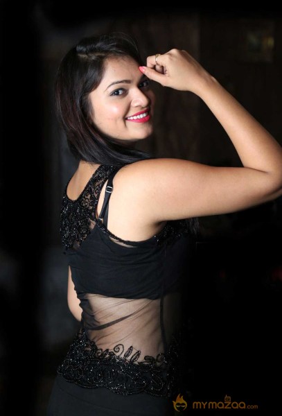  Ashwini Beautiful Black Skirt Stills 