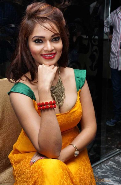  Ashwini Latest Yellow Dress Stills 