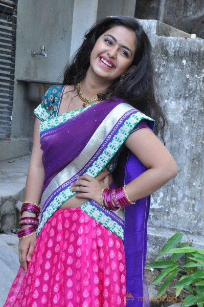  Avika Gor Half Saree Stills 