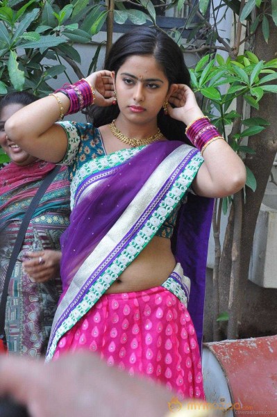  Avika Gor Half Saree Stills 