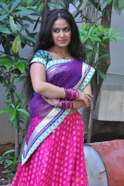  Avika Gor Half Saree Stills 