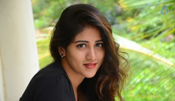 Chandini Chowdary Hot Black Dress Glam