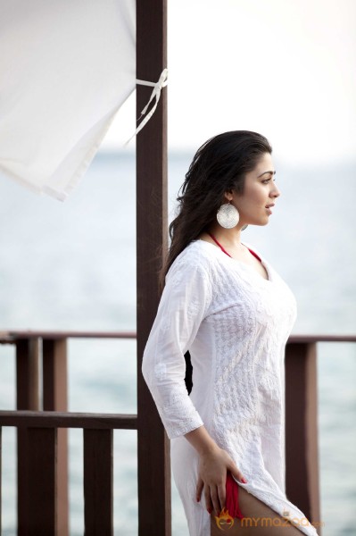  Charmi Kaur Beach Photoshoot 