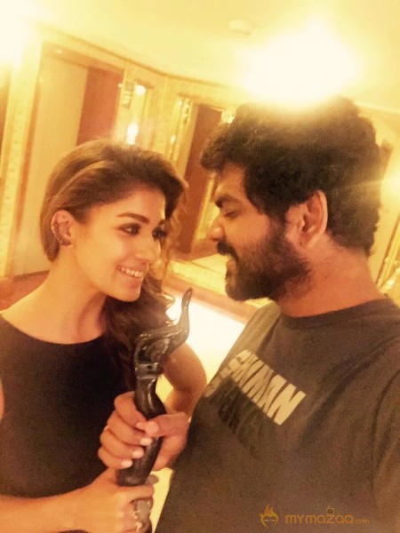 Filmfare Award - Nayantara with Vignesh Shivan