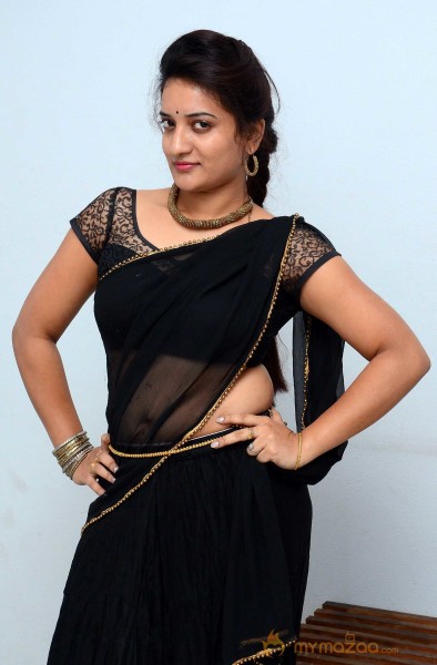  Janani Photoshoot At Lakshmi Devi Samarpinchu Nede Chudandi Logo Launch 