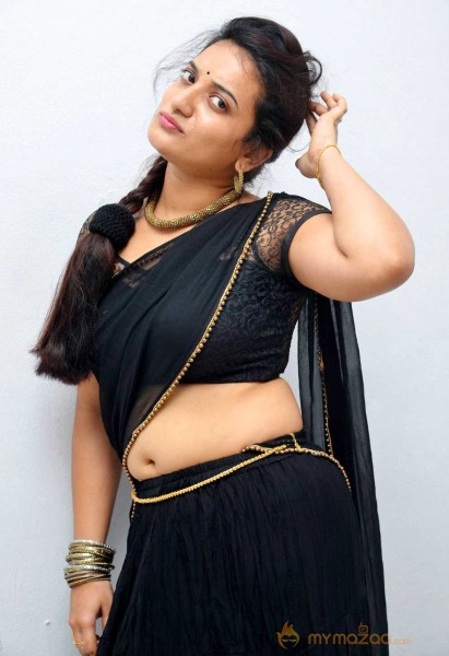  Janani Photoshoot At Lakshmi Devi Samarpinchu Nede Chudandi Logo Launch 