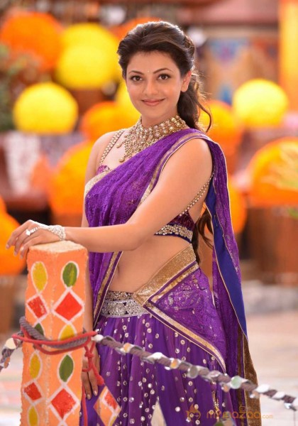  Kajal Agarwal Half Saree Photos 